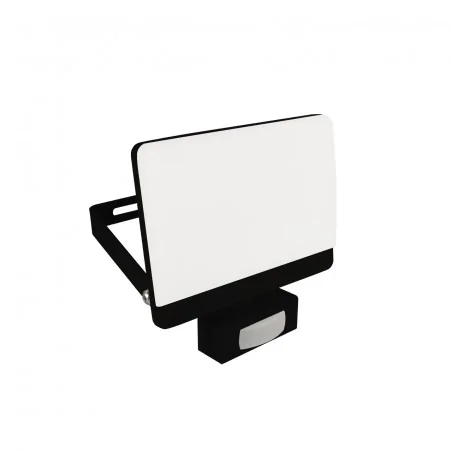 Naswietlacze-led - 04248 płaski naświetlacz led z czujnikiem ruchu 50w ip65 4500lm 4100k bryza led s ideus 