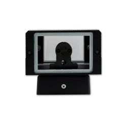 Kinkiety-ogrodowe - czarny kinkiet ogrodowy 2xgu10 hana ip54 6453 lvt 