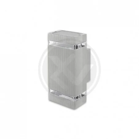 Kinkiety-ogrodowe - szary kinkiet ogrodowy gu10 hana ip54 1251 lvt 