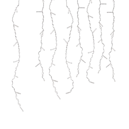 Oswietlenie-choinkowe - kurtyna led estella 50 diod z ciepłym światłem 1900k 325136 polux 
