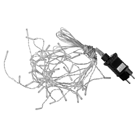 Oswietlenie-choinkowe - kurtyna led estella 50 diod z ciepłym światłem 1900k 325136 polux 