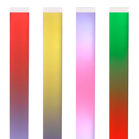 Lampy-stojace - lampa podłogowa led magical rgb z pilotem 325211 polux 