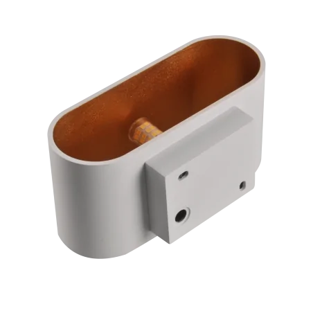 Kinkiety-do-salonu - biało-złoty kinkiet elissa g9 324429 polux 