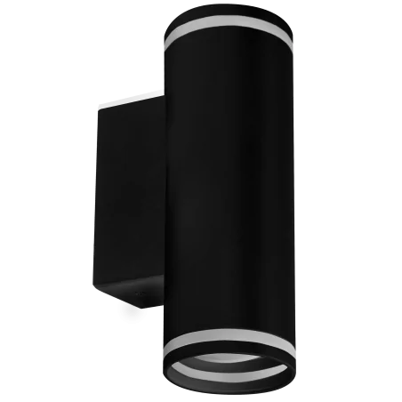 Kinkiety-do-salonu - czarny kinkiet paris 2xgu10 324382 polux 