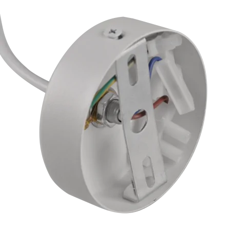 Oswietlenie-sufitowe - biała wisząca lampa bamboo gu10 324399 polux 