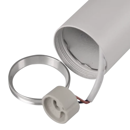 Kinkiety-do-salonu - biały kinkiet bamboo 2xgu10 324337 polux 