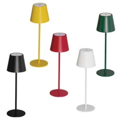 Lampki-biurkowe - żółta lampa stołowa ogrodowa led inita led ip54 y36323 kanlux 