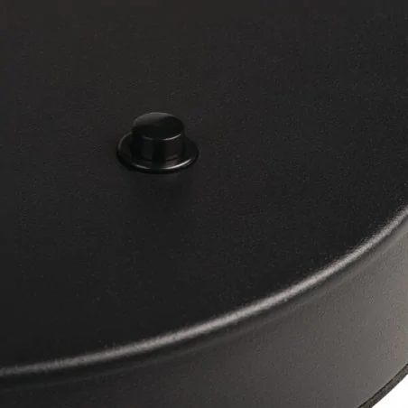 Lampki-biurkowe - czarna lampa biurkowa ruchomy klosz e14 agzar b 36250 kanlux 