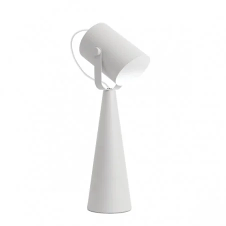 Lampki-biurkowe - lampa stołowa biała ruchoma e27 larata 36260 kanlux 