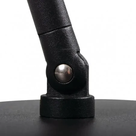 Lampki-nocne - oświetlenie stołowe czarne z metalu e27 jusi 36271 kanlux 