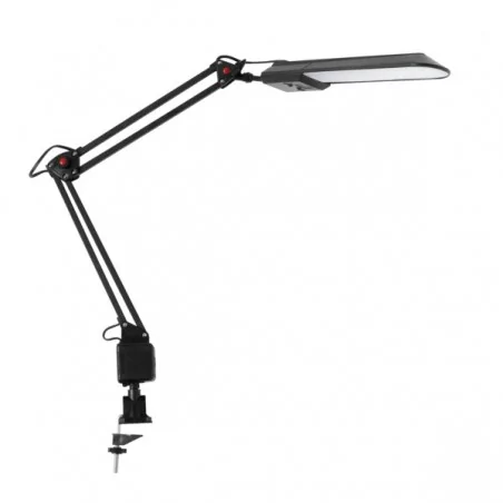 Lampki-biurkowe - czarna lampa biurkowa - kreślarska led 4,8w 4000k heron 27602 kanlux 