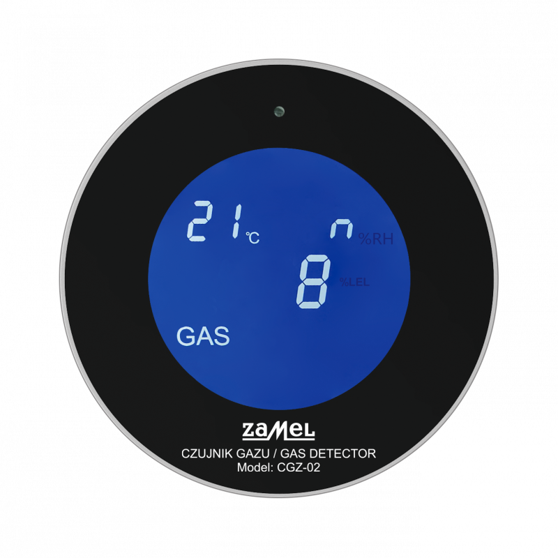 Czujniki-gazu - czujnik gazu ziemnego i lpg wi-fi tuya cgz-02 zamel firmy ZAMEL 