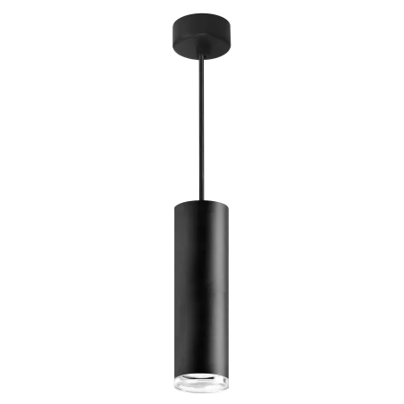 Oswietlenie-sufitowe - czarna lampa wisząca turyn gu10 ip44 324757 polux 