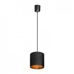 Lampy-sufitowe - klasyczna lampa wisząca e27 1x60w neva ad-ld-6361be27t orno