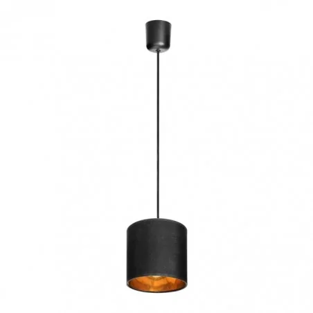 Lampy-sufitowe - klasyczna lampa wisząca e27 1x60w neva ad-ld-6361be27t orno 