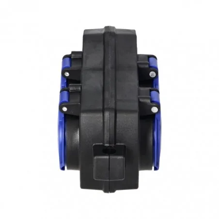 Rozgalezniki - bryzgoszczelny rozgałęźnik ip44 na 4 gniazda or-ae-13237 16a orno 