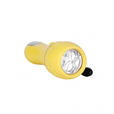 Latarki-led - mała poręczna żółta latarka led 0,3w 18lm nc0016 nilsen 