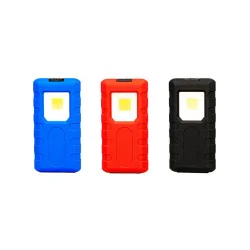Latarki-led - latarka led klips black 3w 100lm nc0041 nilsen 