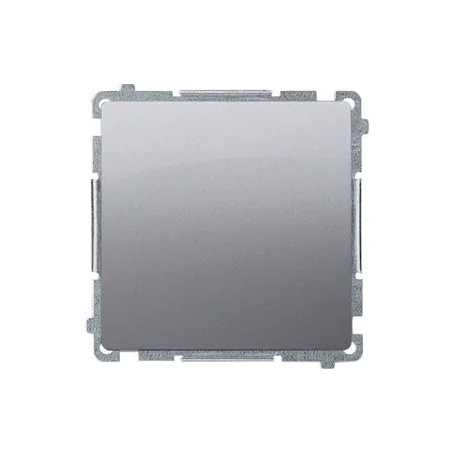 Wylaczniki-typu-swiatlo-zwierne - przycisk pojedynczy zwierny bez piktogramu 10ax 250v inox bp1.01/21 simon basic kontakt-simon 