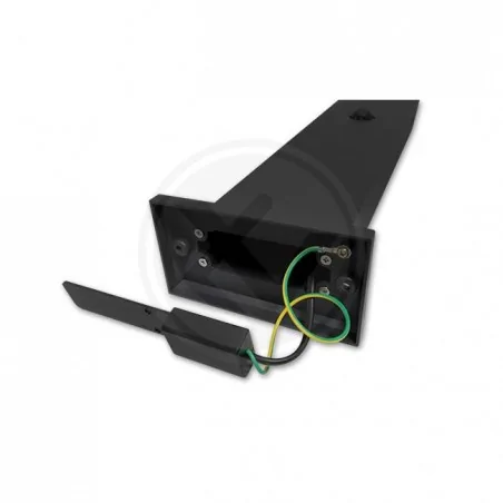 Lampy-ogrodowe-stojace - lampa stojąca ogrodowa led z czujnikiem ruchu pir 80cm clark 3366 lvt 