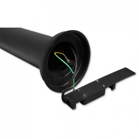 Lampy-ogrodowe-stojace - ogrodowa lampa led e27 manila 45 cm z czujnikiem 4346 lvt 