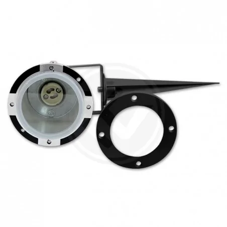 Lampy-ogrodowe-stojace - ogrodowy reflektor led gu10 1m kabel	7119 lvt 