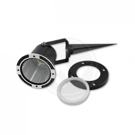 Lampy-ogrodowe-stojace - ogrodowy reflektor led gu10 1m kabel	7119 lvt 