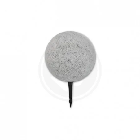 Lampy-kule-ogrodowe - ogrodowa kula led e27 30cm kamienna 1691 lvt 
