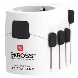 Rozgalezniki - adapter podróżny do ameryki, afryki, azji biały p0056n emos 
