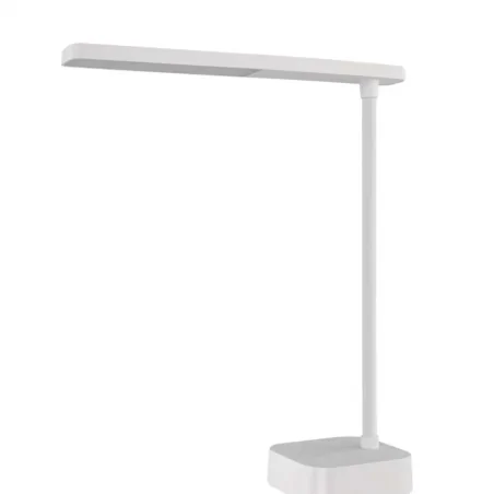 Lampki-biurkowe - lampa biurkowa biała 5000k 2w led + usb lucy z7626 emos 