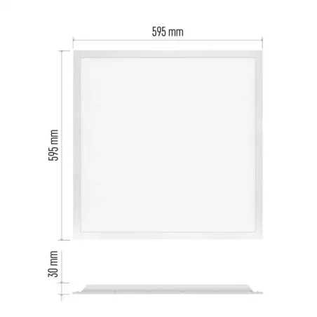 Oprawy-sufitowe - panel led backlit 60×60 36w neutralna biel daxxo zb2414 emos 