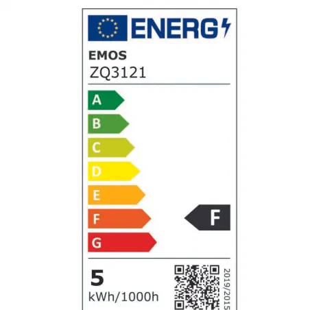 Gwint-trzonek-e27 - led-owa żarówka świeczka classic e27 4,9w (40w) 470lm neutralna biel zq3121 emos 