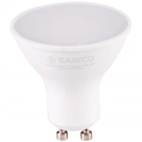 Gwint-trzonek-gu10 - 305701 żarówka led reflektor gu10 7w neutralna 4000k 650lm polux 