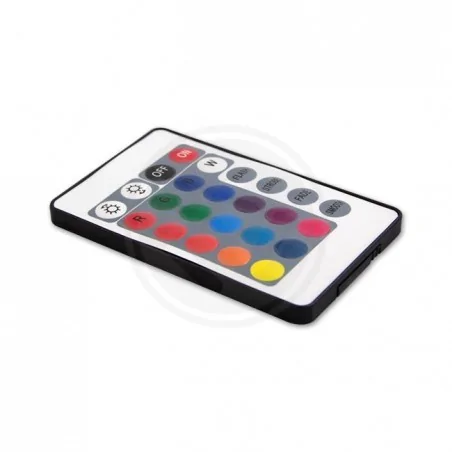 Lampy-kule-ogrodowe - lampa solarna led kula ogrodowa 30cm z pilotem z kolorowym światłem rgb 6689 lvt 