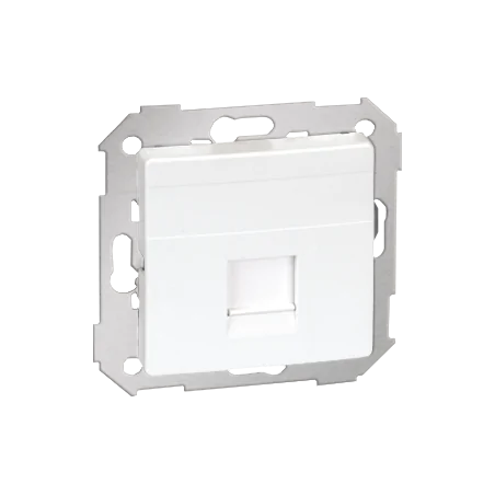 Pokrywy-do-gniazd - pokrywa gniazd teleinformatycznych pojedyncza płaska biała keystone 82005-30 simon 82 kontakt-simon 