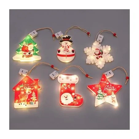 Dekoracje-swiateczne-led - świąteczna zawieszka led 2700k 3437 lvt 