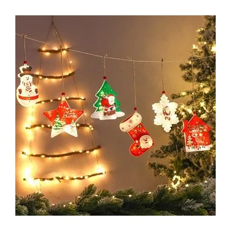 Dekoracje-swiateczne-led - świąteczna zawieszka led 2700k 2599 lvt 