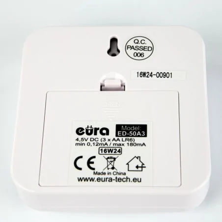 Dzwonki-do-drzwi-bezprzewodowe - dźwiękowy sygnalizator wejść foto-optyczny ed-50a3 eura-tech 