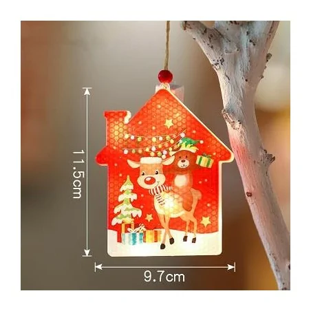 Dekoracje-swiateczne-led - świąteczna zawieszka led 2700k 4940 lvt 