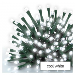 Oswietlenie-choinkowe - lampki choinkowe classic 200 led 10m zimna biel zielony przewód ip20 d4gc03 emos