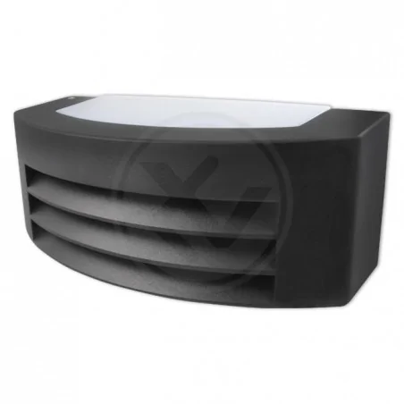 Kinkiety-ogrodowe - czarny kinkiet ogrodowy e27 corso ip54 6054 lvt 