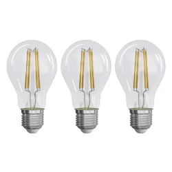 Gwint-trzonek-e27 - zf5147.3 super oszczędna żarówka led filament 3pak a60 e27 3,8w 2700k nowa klasa a emos 