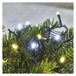 Oswietlenie-przemyslowe- - lampki choinkowe classic 80 led 8m ciepła biel + zimna biel miga ip44 timer d4an01 emos 