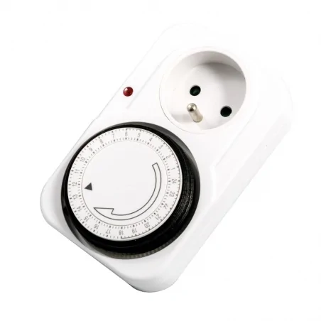 Programatory-czasowe - manualny programator czasu mechaniczny 24 godzinny 16a bemko tsmf3 