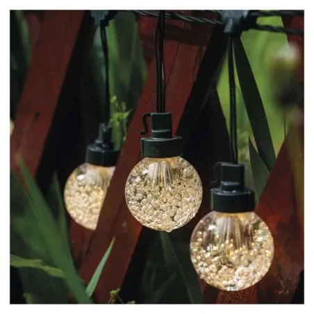Oswietlenie - dcpw07 girlanda żarówki kulki 20x20led 7.6m ciepłe światło ip44 emos 