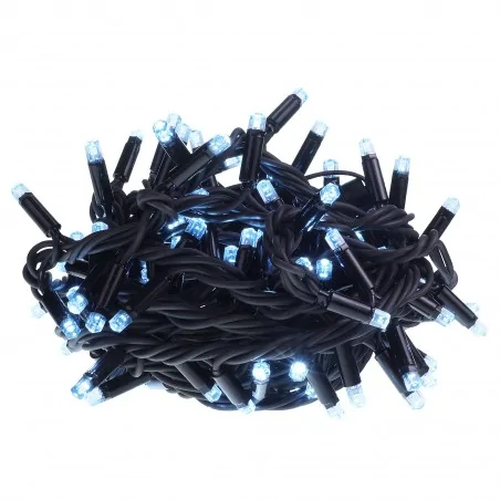 Oswietlenie-choinkowe - ch/0101 lampki choinkowe led z programatorem i dodatkowym gniazdem lz-led-tsr-144g zimna biała rum-lux 