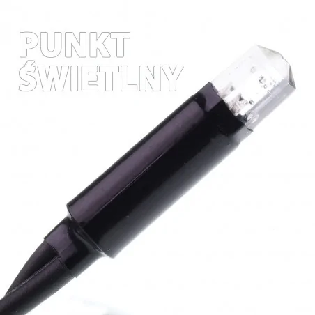 Oswietlenie-choinkowe - ch/0101 lampki choinkowe led z programatorem i dodatkowym gniazdem lz-led-tsr-144g zimna biała rum-lux 