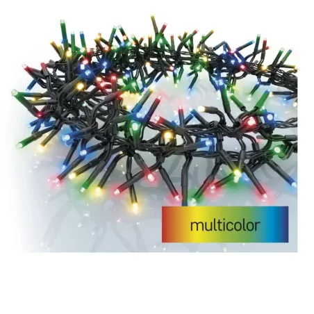 Oswietlenie-choinkowe - multikolorowe światełka jeżyk led cluster 960led 7,2m 64 programów ip44 d4bm05 emos 