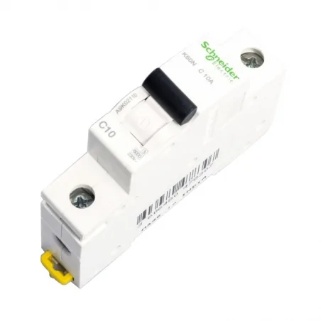 Wylaczniki-nadpradowe-bezpieczniki - wyłącznik nadprądowy bezpiecznik jednobiegunowy c 10a a9k02110 schneider electric 