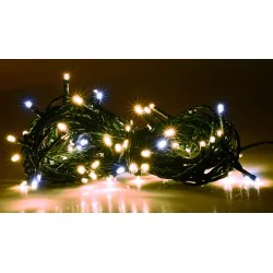 Oswietlenie-choinkowe - ch/0154 lampki choinkowe sople lzs-eco-led-flash-500 ciepła rum-lux 